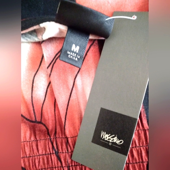 VTG Mossimo for Target tropical floral dress - m - Picture 3 of 5